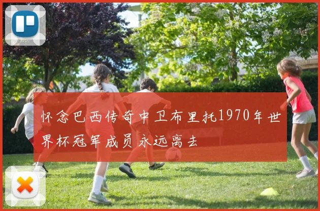 怀念巴西传奇中卫布里托1970年世界杯冠军成员永远离去