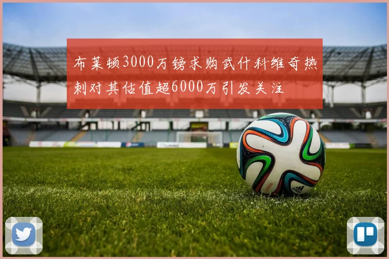 布莱顿3000万镑求购武什科维奇热刺对其估值超6000万引发关注